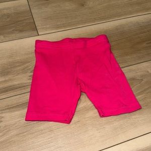 EUC Girls Pink Size 4 Gymboree Brand Solid Stretch Bike Shorts